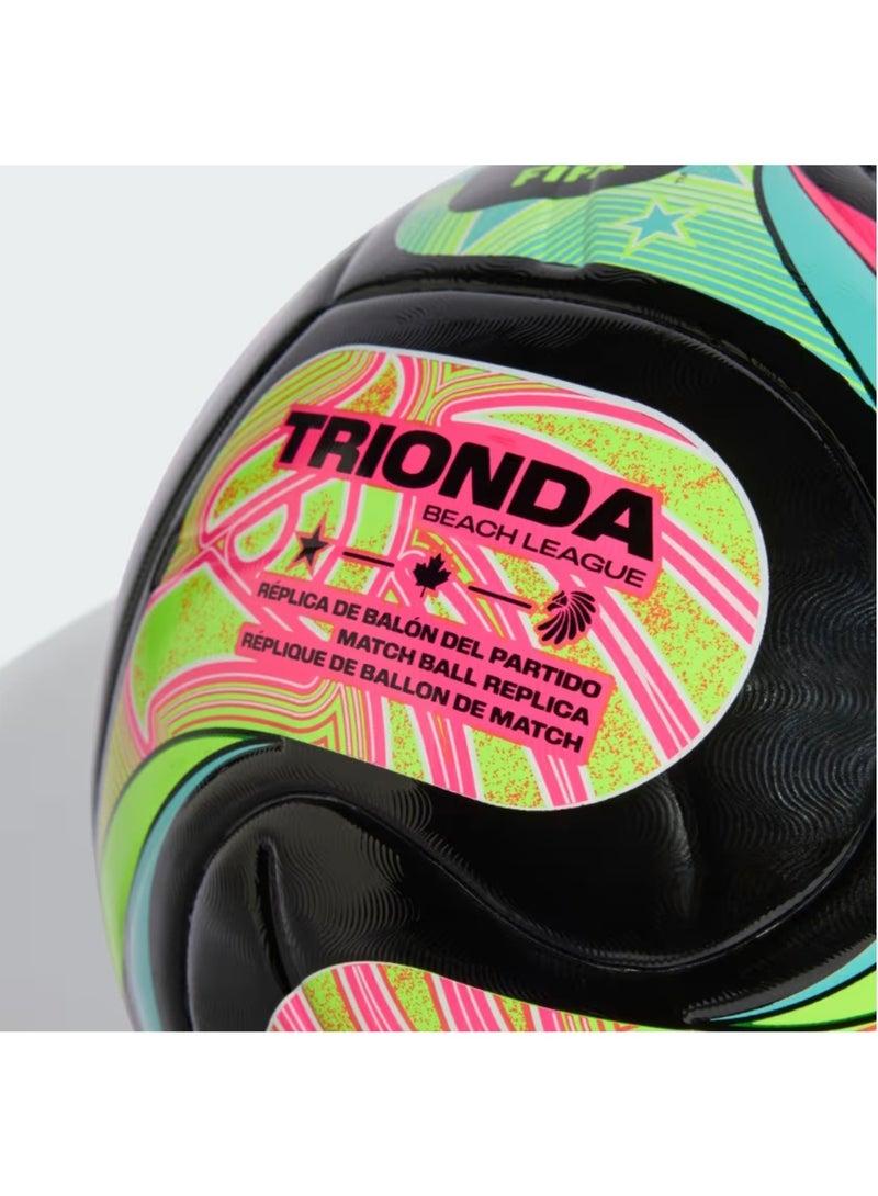 Adidas Trionda Beach League 2026 FIFA World Cup Inspired Laminated Football – Size 5 Multicolor Replica Match Ball - Image 4